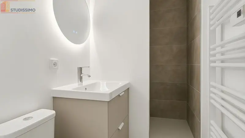 Studio meublé 21m² Villeurbanne 69100 - Meublé, 4e étage - Photo 1