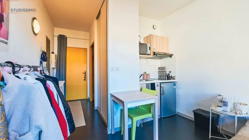 Studio meublé 19m² Lyon 8e - Résidence sécurisée - Photo 6