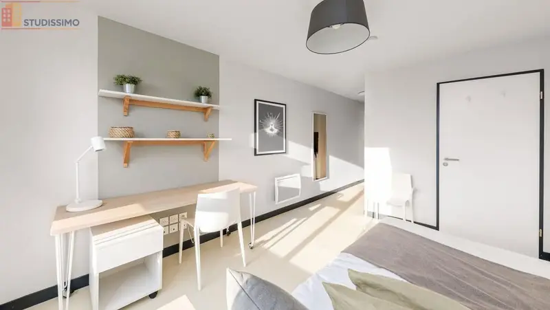 Studio meublé 17m² Le Havre - Meublé, DPE C - Photo 18