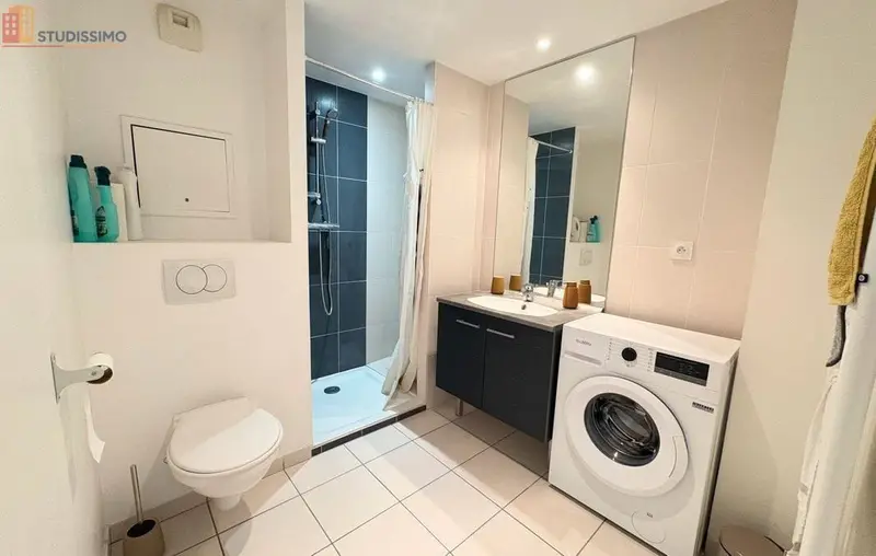 Studio meublé 24m² Lyon 8e - Meublé, DPE B - Photo 1