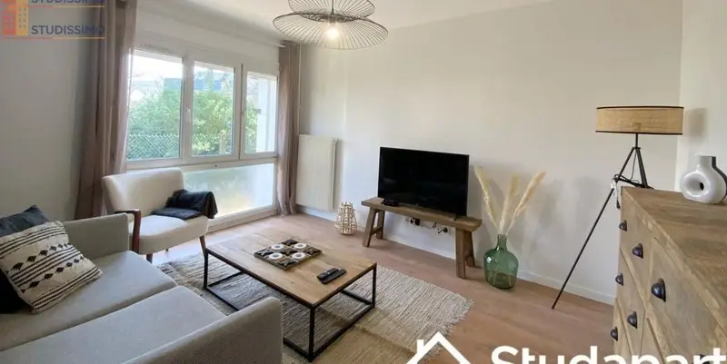 Studio meublé 11m² Rouen 76100 - Meublé, DPE A - Photo 2