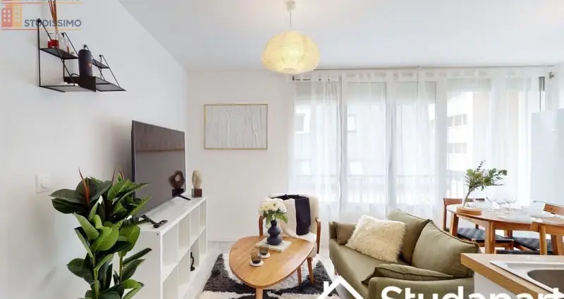 Studio meublé 9m² Rouen 76100 - Meublé, DPE A - Photo 4