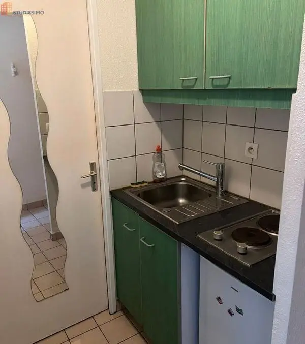 Studio 22m² Lyon 7e - Meublé, 1er étage - Photo 2
