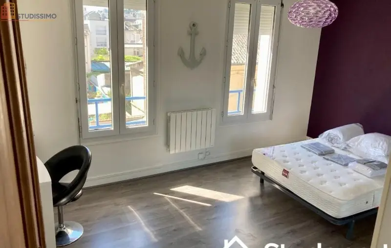 Studio meublé 14m² Le Havre 76600 - Meublé, 1 pièce - Photo 3