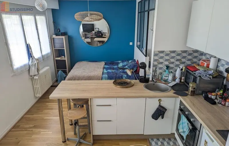 Studio 25m² Angers 49000 - Dernier étage, lumineux - Photo 4