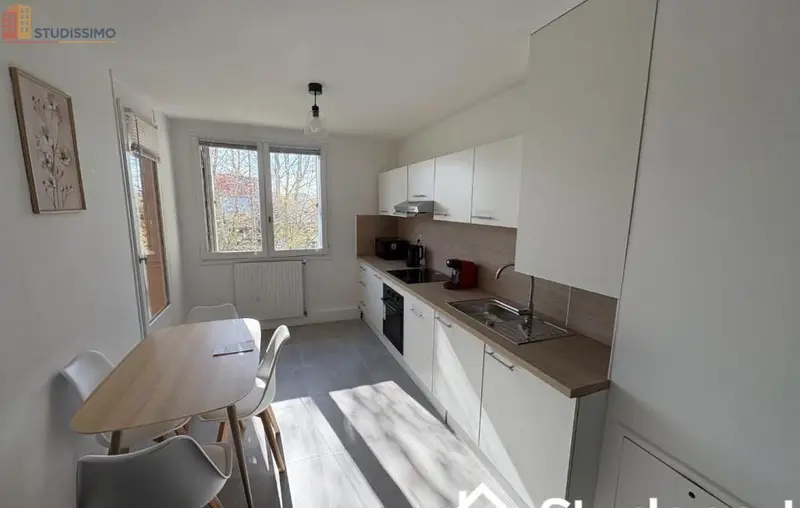 Studio meublé 9m² Villeurbanne - Calme, lumineux - Photo 2