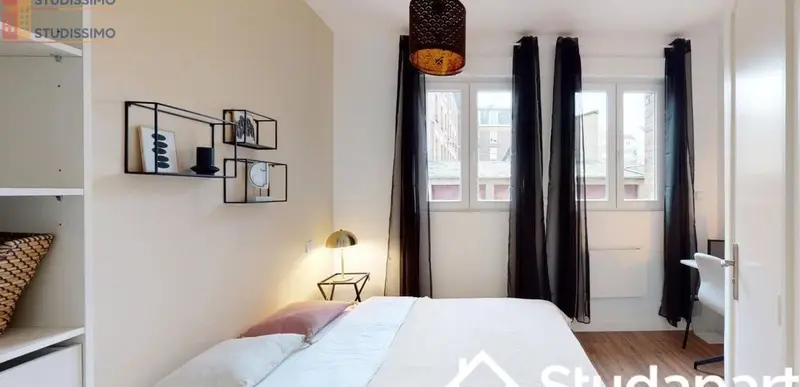 Studio meublé 11m² Rouen 76100 - Meublé, DPE A - Photo 2