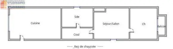 Studio 39m² Chalonnes-sur-Loire - Aucun élément caractéristique - Photo 3