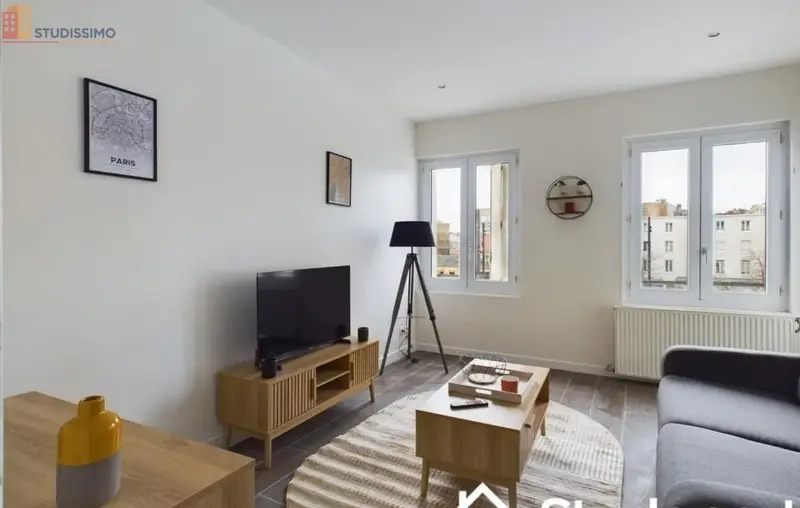 Studio 26m² Le Havre 76600 - Meublé, lumineux - Photo 3
