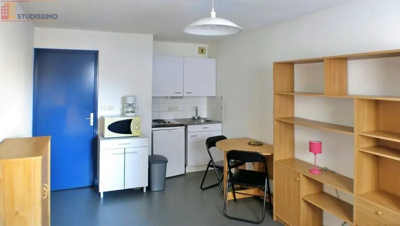 Studio meublé 20m² Villeurbanne - Proche La Doua, calme - Photo 2