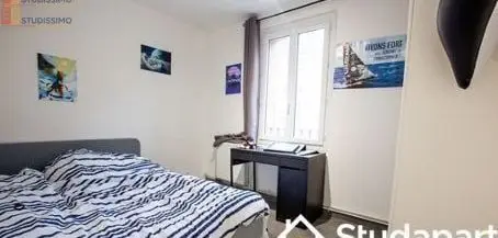 Studio meublé 9m² Le Havre - Meublé, DPE D - Photo 2