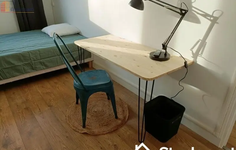 Studio meublé 12m² Saint-Étienne-du-Rouvray - Étage élevé, meublé - Photo 8