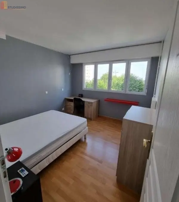 Studio meublé 12m² Bihorel - Calme, 5e étage - Photo 2