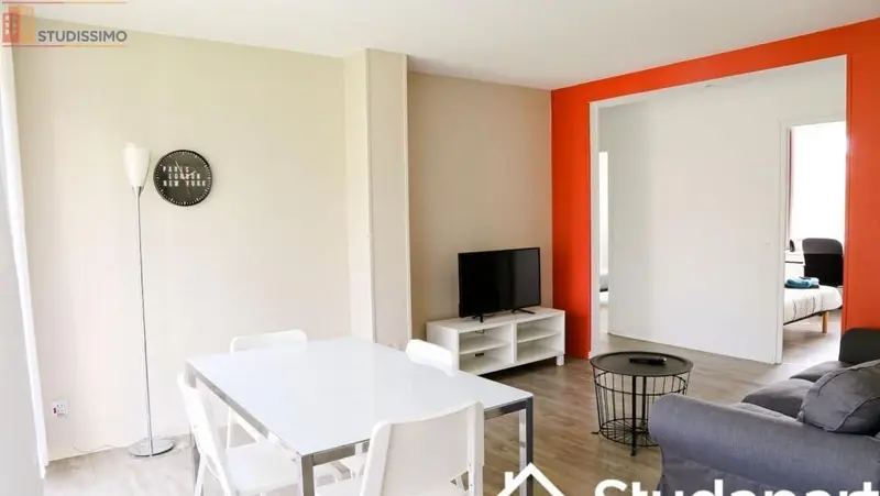 Studio 12m² Mont-Saint-Aignan - Meublé, 2e étage - Photo 5