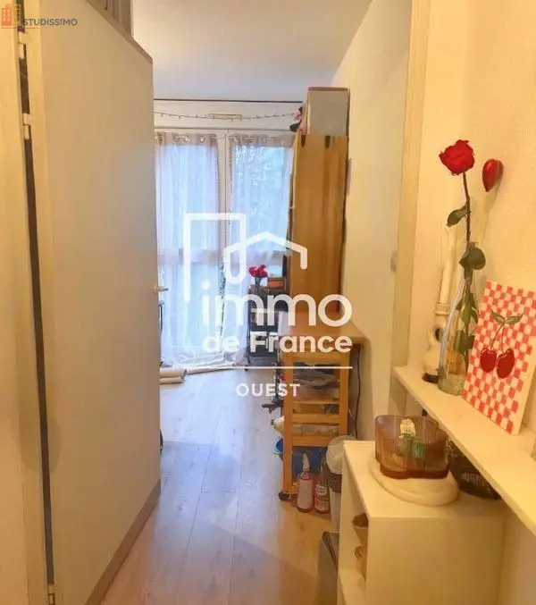 Studio 19m² Angers 49000 - Étage élevé, DPE C - Photo 3