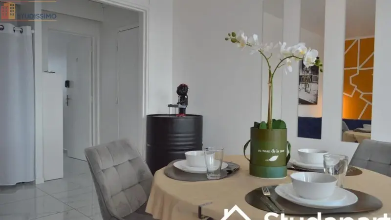 Studio 10m² Saint-Étienne-du-Rouvray - Meublé, 9e étage - Photo 3
