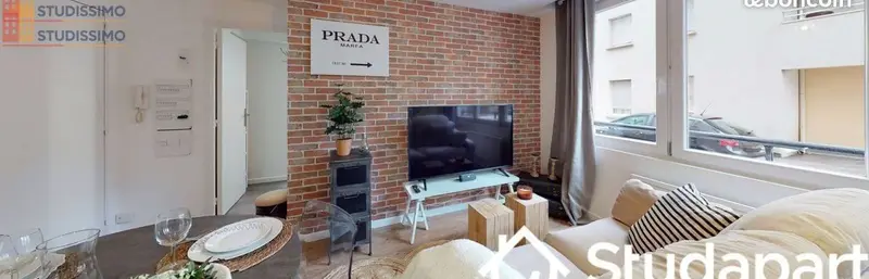 Studio 9m² Rouen 76100 - Meublé - Photo 6