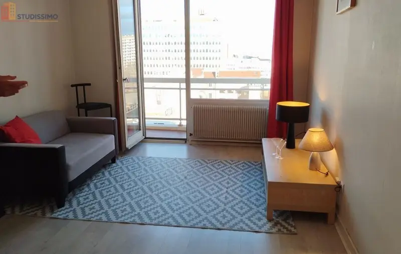 Studio meublé 36m² Lyon 3e - Dernier étage, lumineux - Photo 1