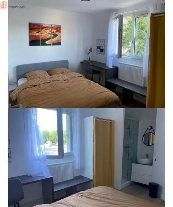 Studio meublé 10m² Sotteville-lès-Rouen - Meublé, cosy - Photo 1