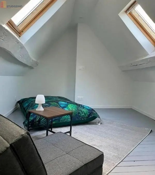 Studio 14m² Rouen 76000 - Meublé, DPE D - Photo 1