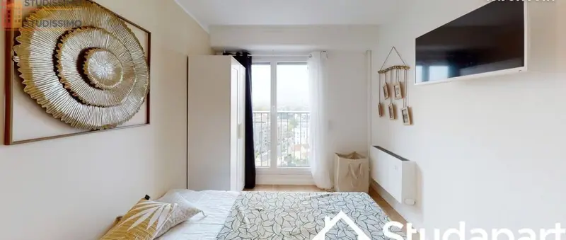 Studio meublé 12m² Rouen centre - DPE A, calme - Photo 1