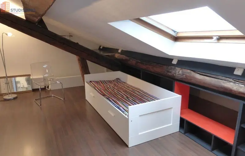 Studio meublé 20m² Lyon 2e - 6e étage, lumineux - Photo 2