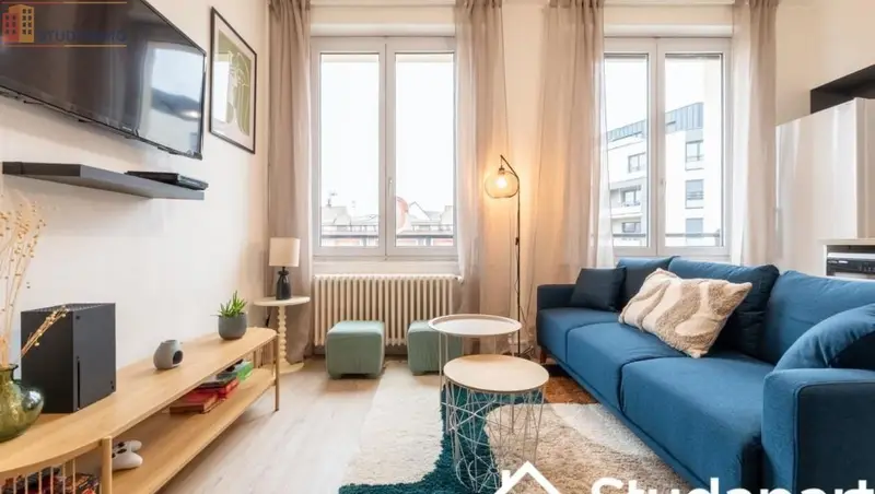 Studio meublé 10m² Rouen 76100 - Meublé, 2e étage - Photo 3