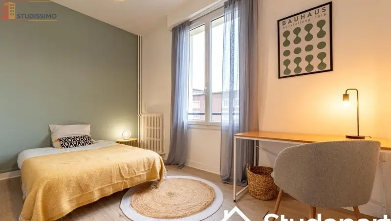 Studio meublé 10m² Rouen 76100 - Meublé, 2e étage - Photo 1