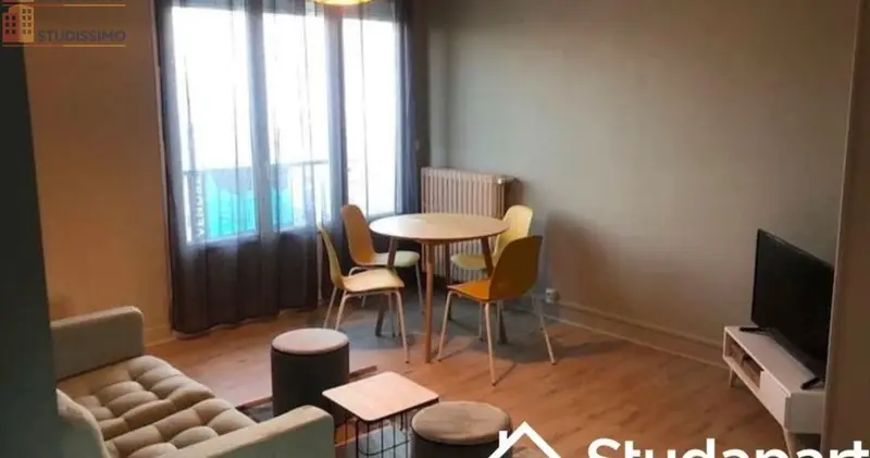 Studio meublé 9m² Rouen 76000 - Meublé, DPE A - Photo 3