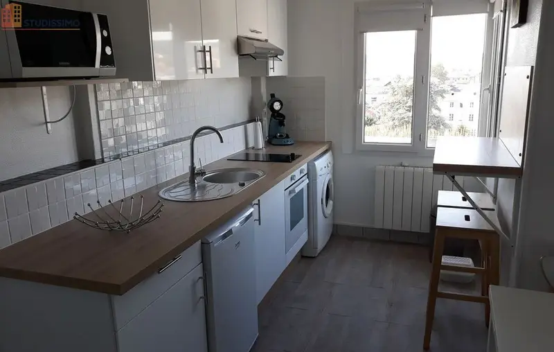 Studio meublé 25m² Rouen 76000 - Lumineux, dernier étage - Photo 4