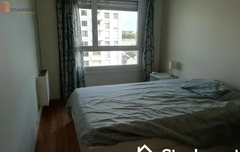 Studio meublé 10m² Rouen 76100 - Lumineux, 8e étage - Photo 2