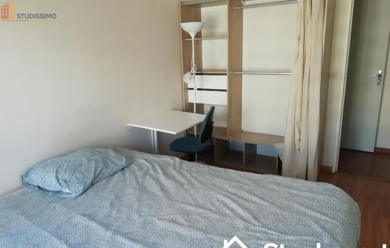 Studio meublé 10m² Rouen 76100 - Lumineux, 8e étage - Photo 1