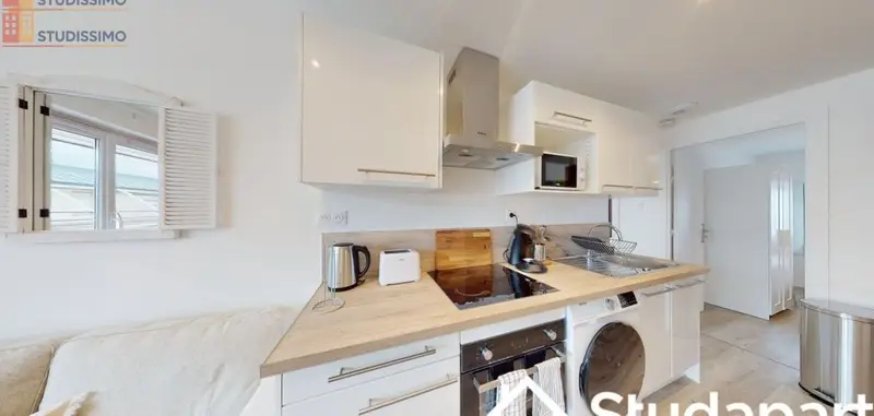 Studio meublé 11m² Rouen 76000 - DPE A - Photo 7