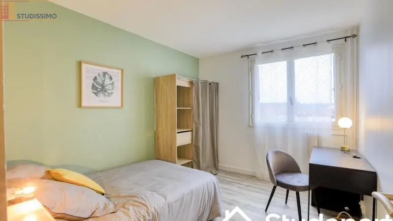 Studio meublé 10m² Déville-lès-Rouen - Meublé, DPE C - Photo 1