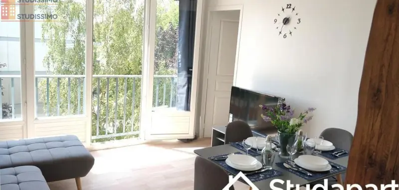 Studio meublé 10m² Mont-Saint-Aignan - Meublé, au 3e étage - Photo 4