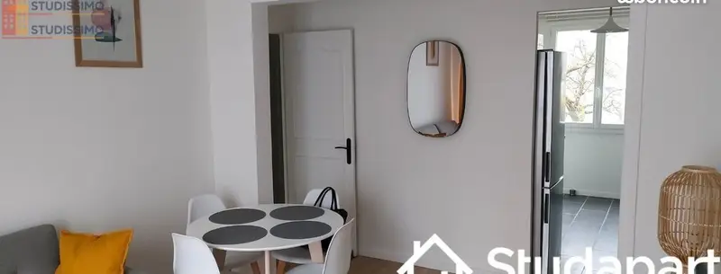 Studio meublé 9m² Mont-Saint-Aignan - Meublé, DPE D - Photo 3