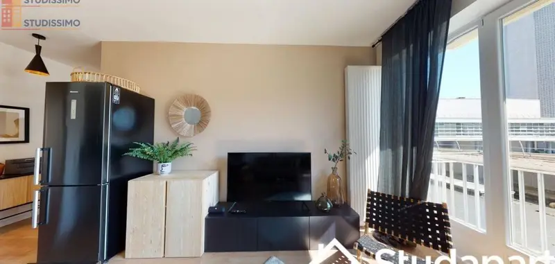 Studio meublé 11m² Rouen 76100 - Meublé, DPE A - Photo 4