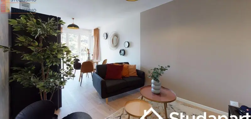 Studio meublé 12m² Rouen 76100 - DPE A, calme - Photo 7