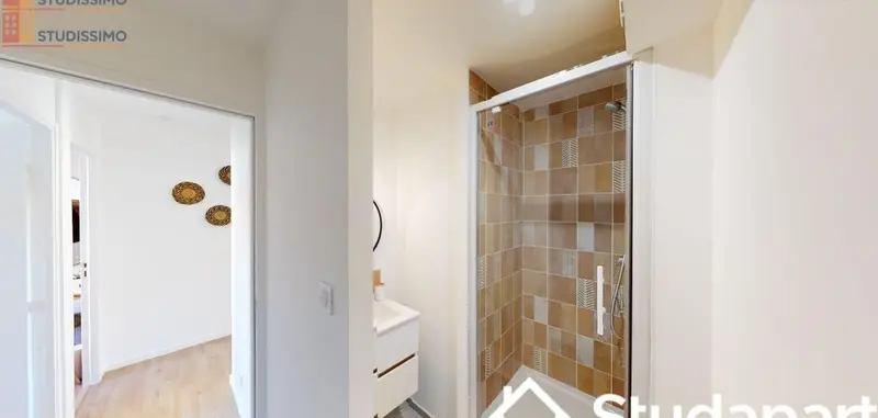 Studio meublé 9m² Villeurbanne - Meublé, DPE D - Photo 1