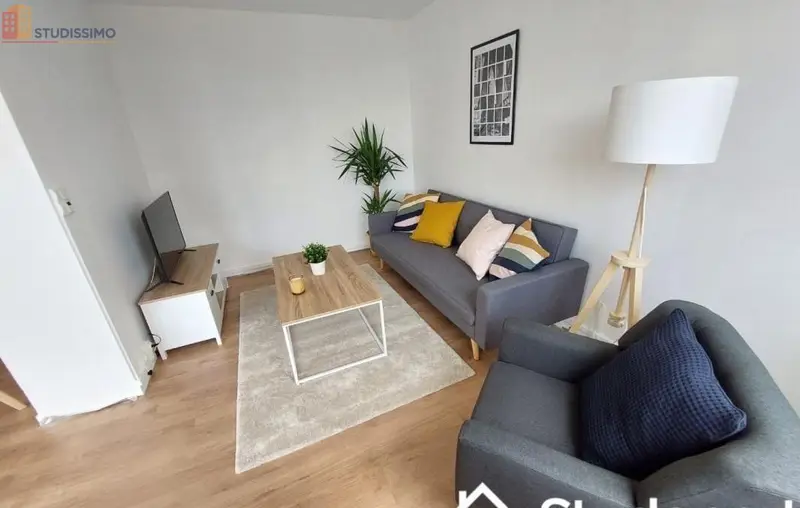 Studio meublé 9m² Mont-Saint-Aignan - Calme, 4e étage - Photo 4