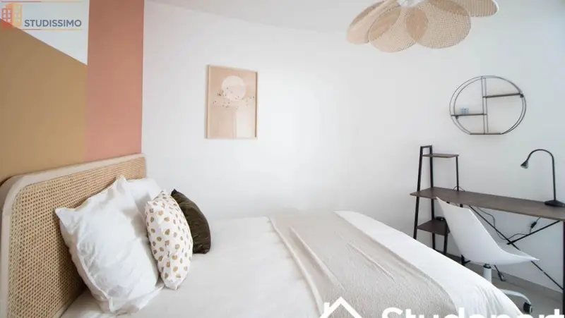 Studio 10m² Villeurbanne - Meublé, lumineux - Photo 1