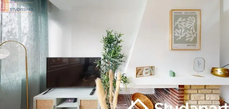 Studio meublé 12m² Rouen 76000 - Lumineux - Photo 7
