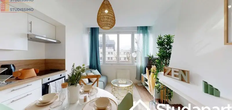 Studio meublé 12m² Rouen 76000 - Lumineux - Photo 8