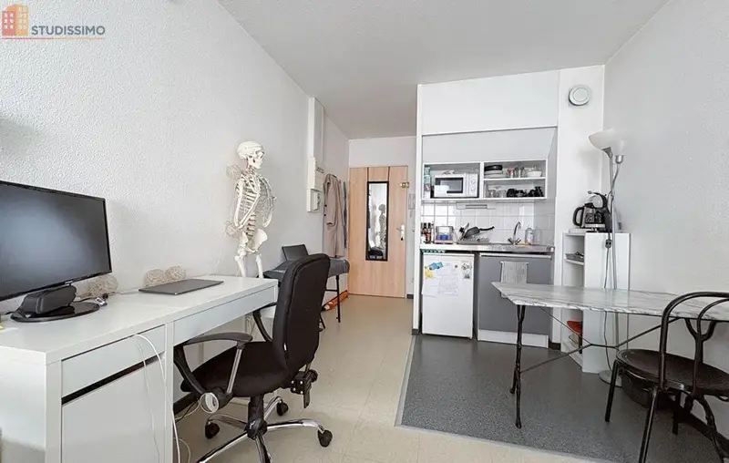 Studio 21m² Angers 49000 - Étage intermédiaire, DPE C - Photo 2