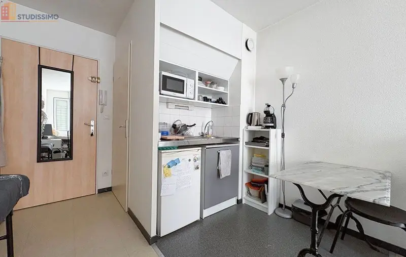 Studio 21m² Angers 49000 - Étage intermédiaire, DPE C - Photo 1