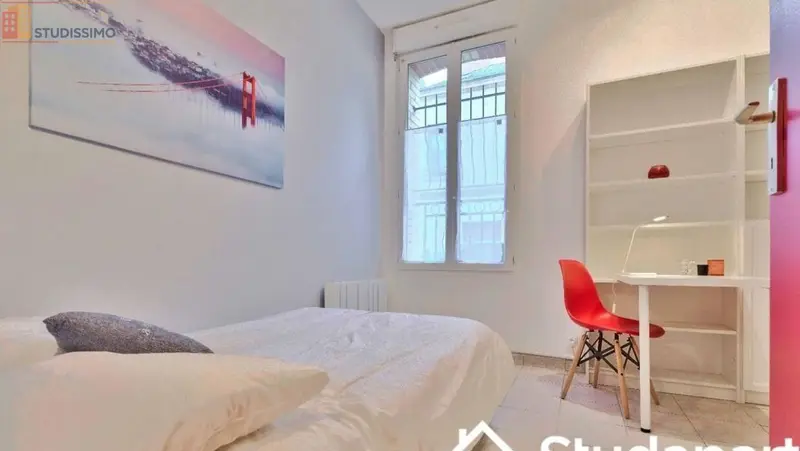 Studio meublé 10m² Le Havre 76600 - Meublé, DPE D - Photo 2