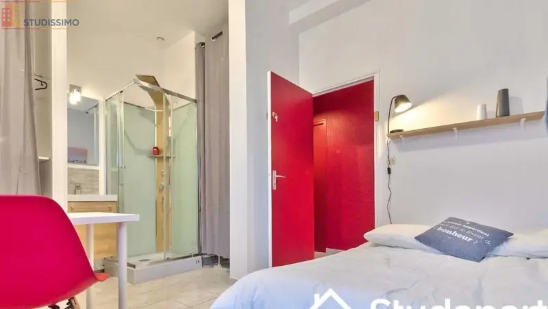 Studio meublé 10m² Le Havre 76600 - Meublé, DPE D - Photo 3
