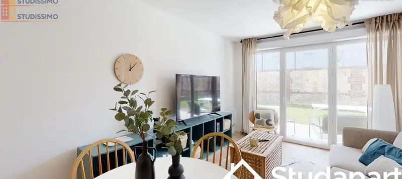 Studio meublé 10m² Rouen 76000 - Meublé, DPE A - Photo 5
