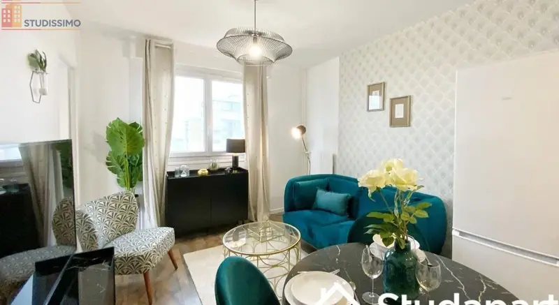 Studio meublé 9m² Rouen 76100 - Meublé, DPE A - Photo 8