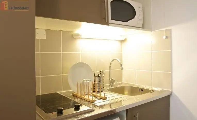 Studio meublé 20m² Lyon 9e - Dernier étage, lumineux - Photo 3